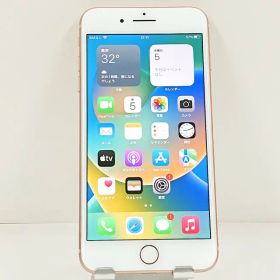 iPhone8 Plus 64GB au ゴールド 送料無料 本体 c21922 【中古】