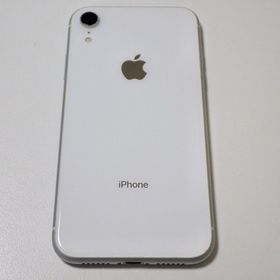 iPhone XR SIMフリー ホワイト 中古 13,400円 | ネット最安値の価格