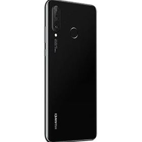 【中古】【安心保証】 HUAWEI P30 lite MAR-LX2J[64GB] UQモバイル ミッドナイトブラック