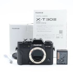 FUJIFILM X-T30 III ボディ ブラック ショット数 3101回