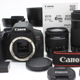 3000ショット以下！Canon EOS Kiss X10i ダブルズームキット キャノン