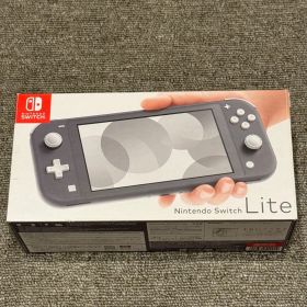 9-058【極美品】Switch LITE グレー 箱付き