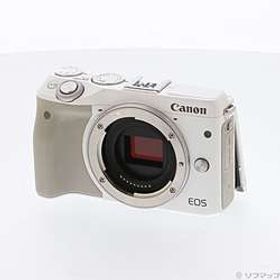 期間特価対象品 EOS M3 ボディ WH (2420万画素／SDXC／ホワイト)
