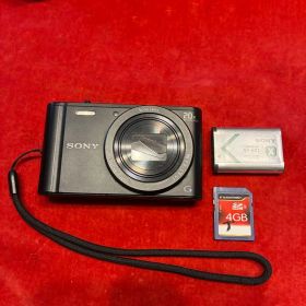 動作確認済み 極美品 SONY Cyber-shot DSC-WX350 黒