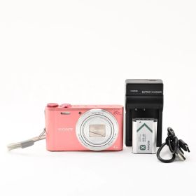 1538＜並品＞ SONY(ソニー) デジタルカメラ Cyber-shot WX350 光学20倍 ピンク DSC-WX350-P