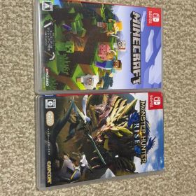 Switch ソフト 2本セット マインクラフト モンスターハンターライズ