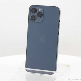 ソフマップ 〔中古品〕 iPhone12 Pro Max 128GB パシフィックブルー MGCX3J／A SIMフリー【348】
