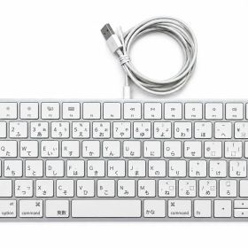 ◇Apple Magic Keyboard A1644 日本語JIS配列 USB有線 PC接続・全キー確認済 中古