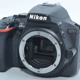 260882★極上★Nikon デジタル一眼レフカメラ D5500 ボディー ブラック 2416万画素 3.2型液晶 タッチパネル D5500BK
