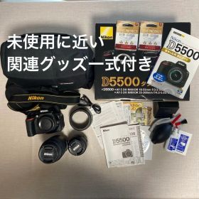 お値下げ❣️Nikon D5500 一眼レフ カメラ ダブルズームキット＋関連品