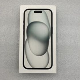 中古 【国内版SIMフリー】Apple iPhone15 無印 256GB ブラック MTMN3J/A 161086 状態： C:並品