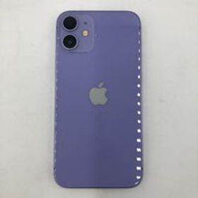 中古 Apple iPhone12 mini 5.4インチ 128GB (パープル) 国内版SIMロックフリー MJQD3J/A 147136 状態： C:並品