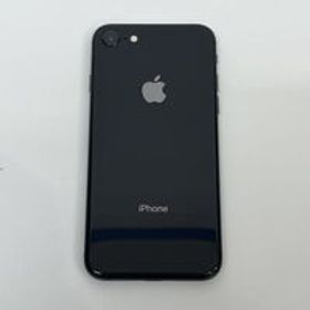 中古 【SIMロック解除済み】【docomo】 iPhone8 64GB (スペースグレイ) MQ782J/A 155216 状態： B:良品