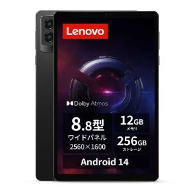 Lenovo Legion Tab (8.8", 3) タブレット (8.8インチ ワイド パネル Qualcomm Snapdragon(R) 8 Gen 3プロセッサー 12GB 256GB Wi-Fiモデル) エクリプスブラック ZAEF0052JP