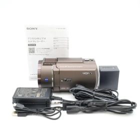 SONY FDR-AX45A TI ブロンズブラウン 取説 ■美品■ 4Kビデオ