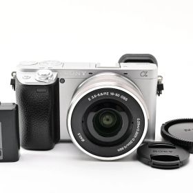 【返品保証】美品｜SONY ソニー α6400 ILCE-6400 シルバー レンズキット《ショット数：12,387枚》 #C260808-09