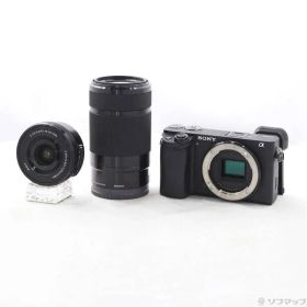 ソフマップ 〔中古品〕 α6400 ILCE-6400Y ダブルズームレンズキット ブラック【297】