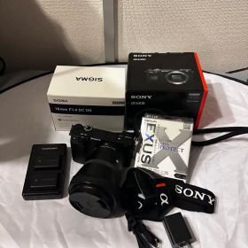 SONY α6400 SIGMA 16mm F1.4 DC DN