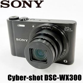 ソニー SONY Cyber-shot DSC-WX300 B ブラック コンデジ カメラ 中古