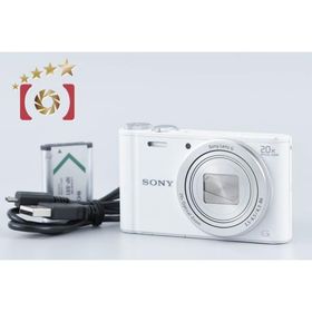 【中古】SONY ソニー Cyber-shot DSC-WX300 ホワイト デジタルスチルカメラ 多言語対応