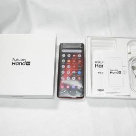 Rakuten Hand 5G P780 クリムゾンレッド SIMフリー 難有り