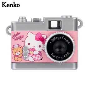 ケンコー トイカメラ サンリオスイーツ キティ DSC-PIENI SW KT トイデジ デジタル クラシック レトロ 小さい 超小型 軽量 撮影 写真 動画 音声 録音（デジタルライフ）