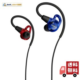 ソニー(SONY) IER-M500 レッド&ブルー: インイヤーモニター 高い遮音性 密閉構造 耐久性 汗に強い フィッテイングサポーターつき 軽量
