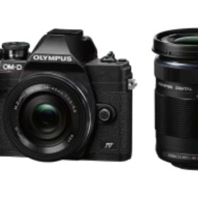 OLYMPUS OM-D E-M10 Mark IV EZダブルズームキット ブラック ミラーレス一眼カメラ オリンパス