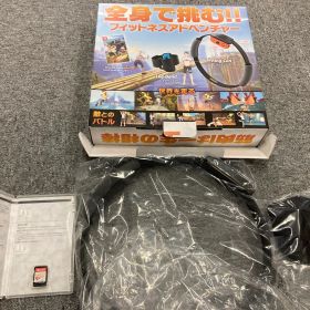 ￥【動作未確認】Nintendo Switch リングフィット アドベンチャー ソフト・リングコン・レッグバンド 外箱付き 一式【ゲームソフトゲーム機1】【3】