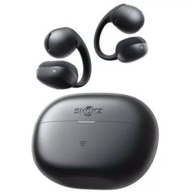 【納期約2週間】Shokz ショックス SKZ-EP-000072 OpenDots Air イヤーカフ型 11.8mmデュアルドライバー搭載 AI搭載マイク採用 Bluetooth対応 Black SKZEP000072