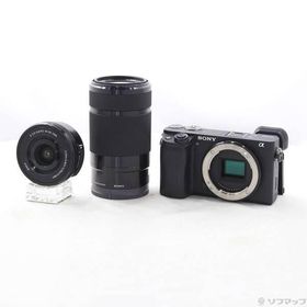 〔中古〕SONY(ソニー) α6400 ILCE-6400Y ダブルズームレンズキット ブラック〔297-ud〕