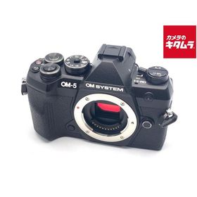 【中古】 【美品】 OM SYSTEM OM-5 Mark II ボディ ブラック