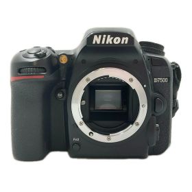【全額返金保証】【最速発送】Nikon デジタル一眼 D7500 ボディ ブラック 美品 動作確認済