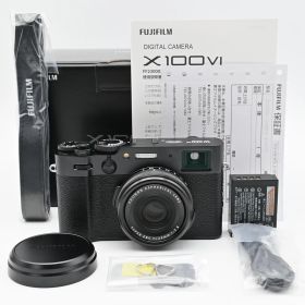 FUJIFILM X100VI JP ブラック ショット数 2言語モデル ほぼ新