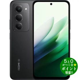 ◆最大3000円CP＋P3倍！！9/25◆シャオミ スマートフォン SIMフリー 6.9型 REDMI 15 5G 4GB/128GB ミッドナイトブラック Xiaomi【転送不可】