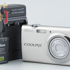 【中古】Nikon ニコン COOLPIX S230 ソリッドシルバー コンパクトデジタルカメラ