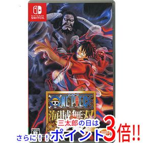 【１日と三太郎の日はポイント３倍！！】【中古】送料無料 バンダイナムコエンターテインメント ワンピース 海賊無双4 Nintendo Switch【