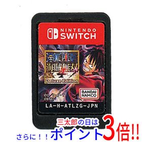 【１日と三太郎の日はポイント３倍！！】【中古】送料無料 ワンピース 海賊無双4 Deluxe Edition Nintendo Switch ソフトのみ【ゆうパケ