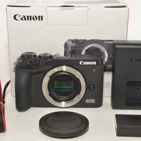 【特上品】 Canon キヤノン EOS M6 Mark II ボディー ブラック EOSM6MK2BK ＃9465