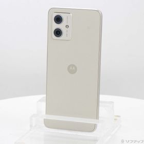 (中古)Motorola moto g64y 5G 128GB バニラクリーム MOSAG3 Y!mobile SIMフリー(295-ud)