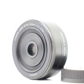 キャノン Canon EF-M 22mm f/2 STM Lens for EOS M EF-M Mount Black [良品] #Z6921A