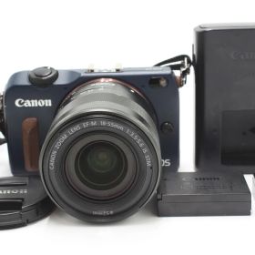 Canon EOS M2 EF-M18-55 IS STM レンズキット (ベイブルー) EF-M18-55mm F3.5-5.6 IS STM付属 キヤノン