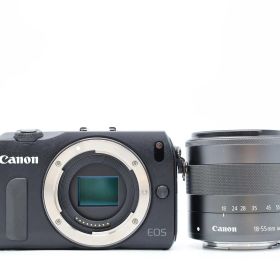 キャノン Canon EOS M Mirrorless Digital Camera Black 18-55mm Lens [美品] #Z6933A
