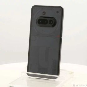 【中古】Nothing Phone (3a) 128GB ブラック A10400154 SIMフリー 【349-ud】