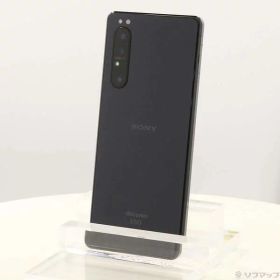 【中古】SONY(ソニー) Xperia 1 II 128GB ブラック SO-51A docomoロック解除SIMフリー 【352-ud】
