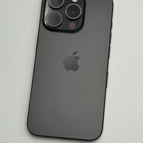 【訳あり中古C】iPhone 15 Pro 128GB ブラックチタニウム バッテリー【100%】 SIMフリー 白ロム