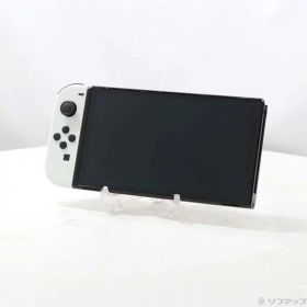 【中古】Nintendo(任天堂) Nintendo Switch 有機ELモデル Joy-Con(L)／(R) ホワイト 【297-ud】