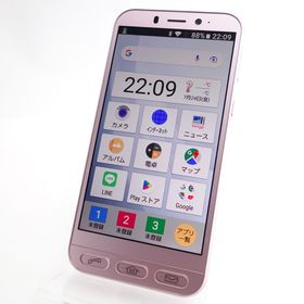 【SIMフリー】シンプルスマホ4 704SH ピンク 利用制限〇 Softbank版