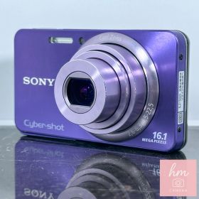 【美品】SONY Cyber-shot DSC-W570 バイオレット コンパクトデジタルカメラ 1610万画素 CCD 光学5倍ズーム 手ブレ補正 サイバーショット