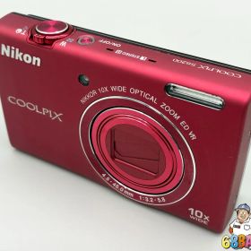 【稼動品】Nikon（ニコン）COOLPIX S6200 レッド